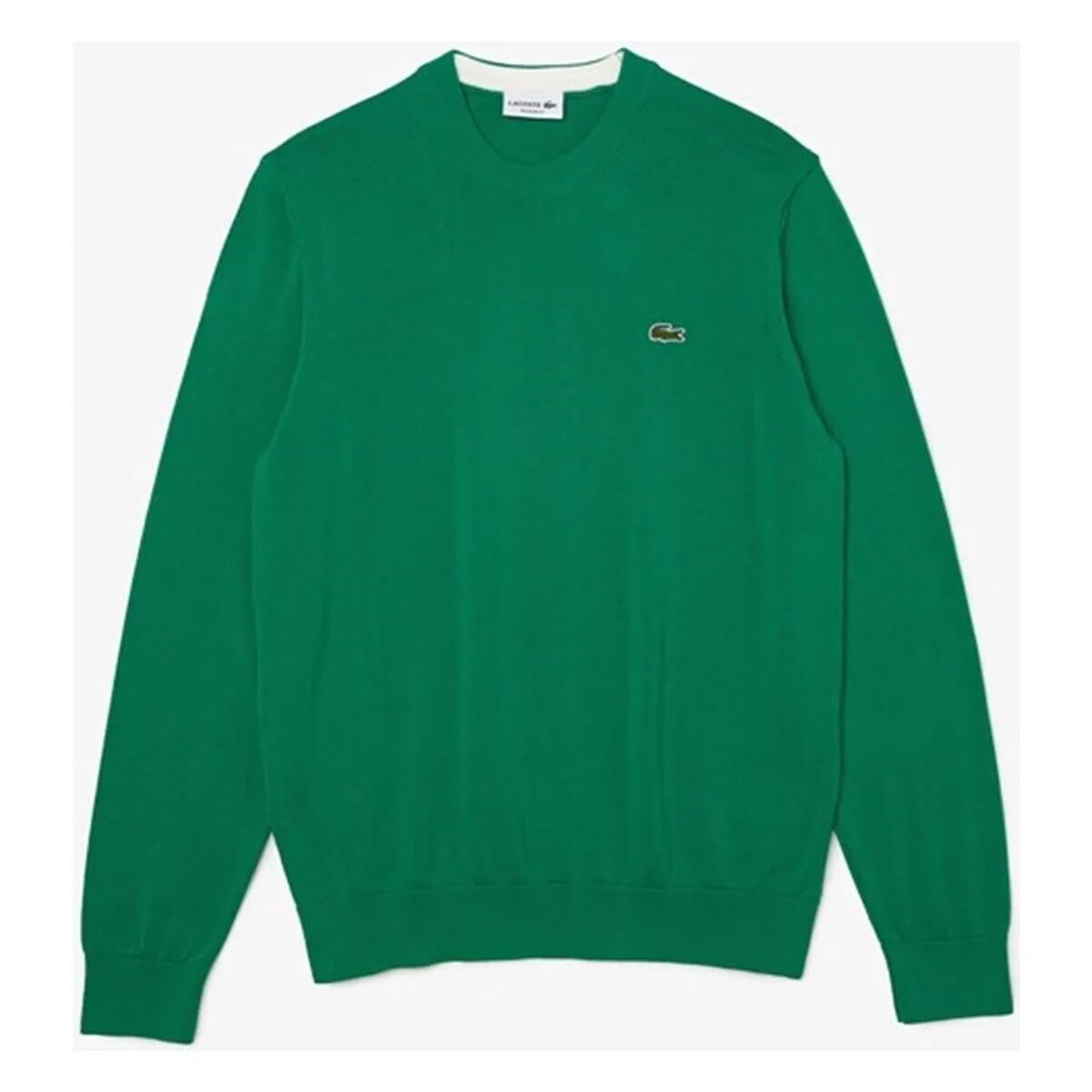 AH1985 00 Pullover hombre verde