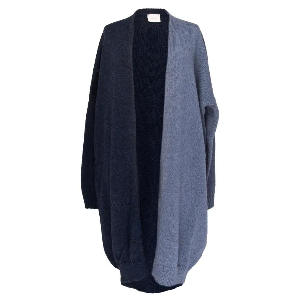 Alysi cardiigan donna Mix Tricot Lungo 253415