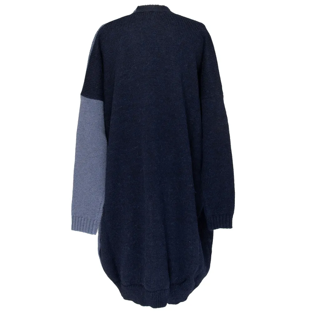 Alysi cardiigan donna Mix Tricot Lungo 253415
