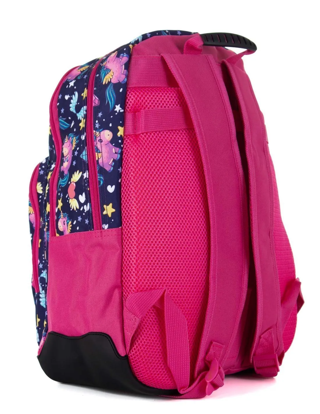 B4U  MOCHILA GRANDE MULTICOLOR CANTONERAS 443441