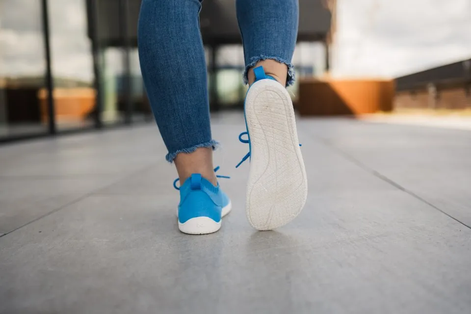 BAREFOOT ZAPATILLAS BE LENKA STRIDE  BLUE & WHITE