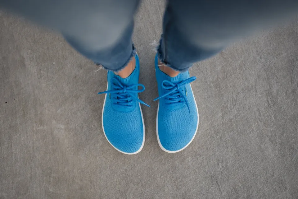 BAREFOOT ZAPATILLAS BE LENKA STRIDE  BLUE & WHITE