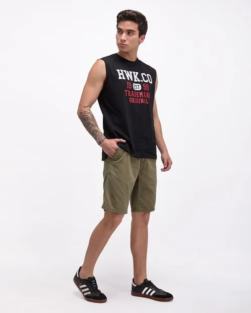 Bermuda Hombre RokyNew Verde Olive