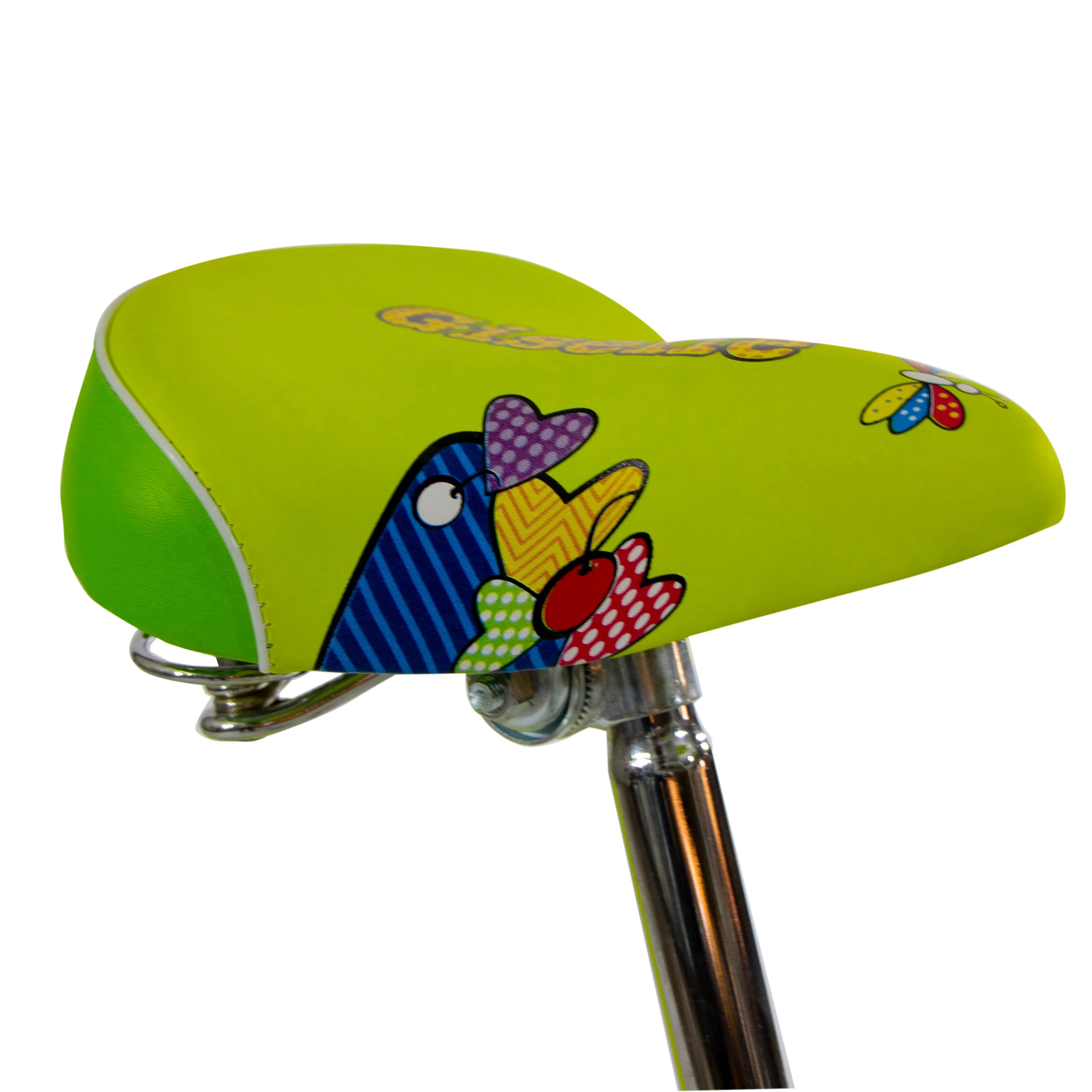 Bicicleta BENOTTO Cross GISELLE R20 1V. Nia Frenos Contrapedal Crema Calcomania Verde Claro Talla:UN