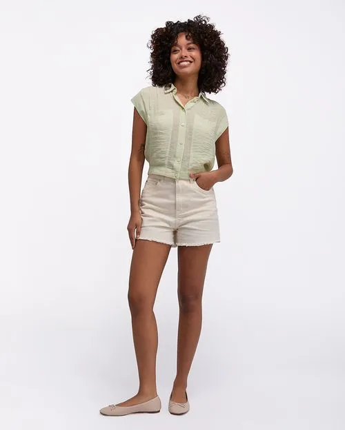 Blusa Mujer Kaira Verde Niebla