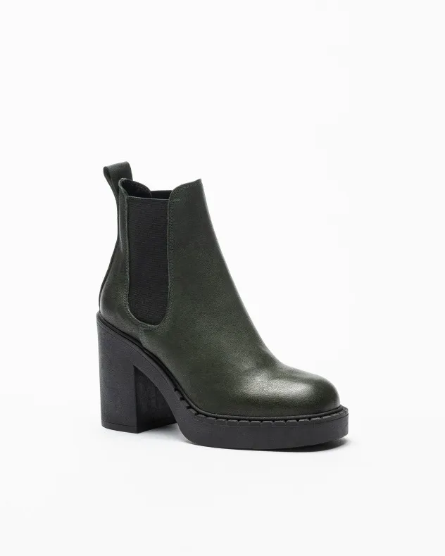 Botines chelsea Dropp PF507 Verde