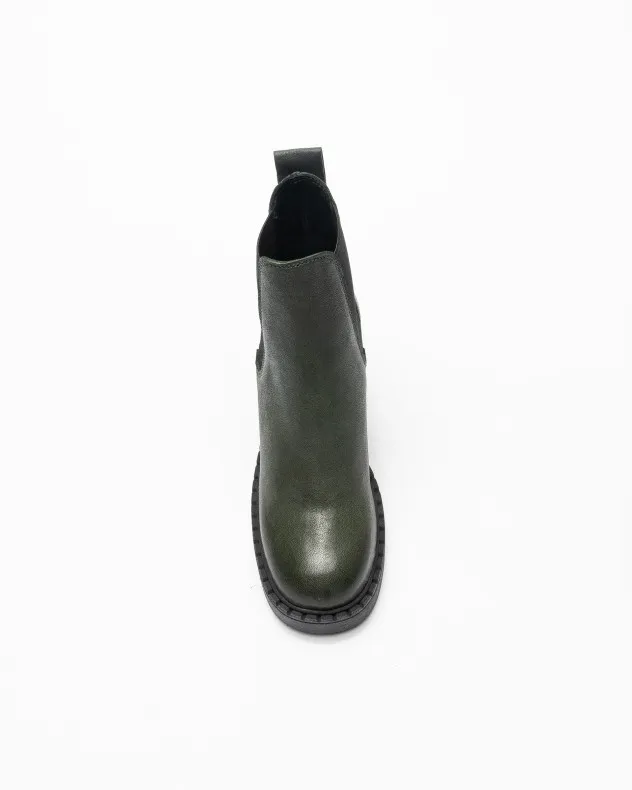 Botines chelsea Dropp PF507 Verde