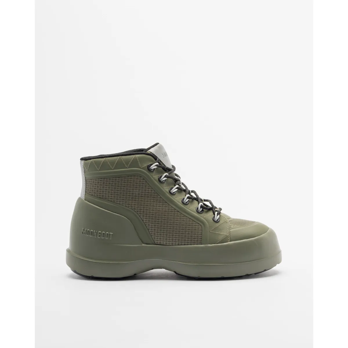 Botines Moon Boot Luna Trek Mid Nylon Verde