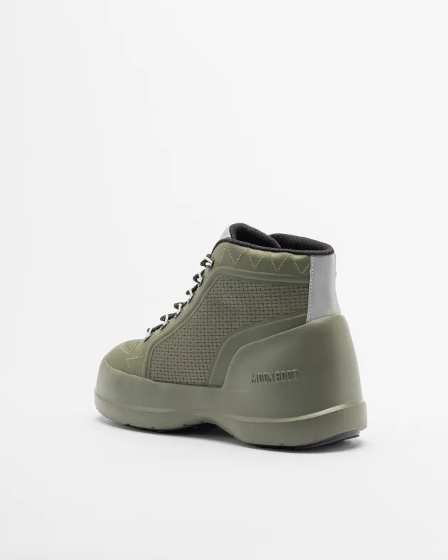 Botines Moon Boot Luna Trek Mid Nylon Verde