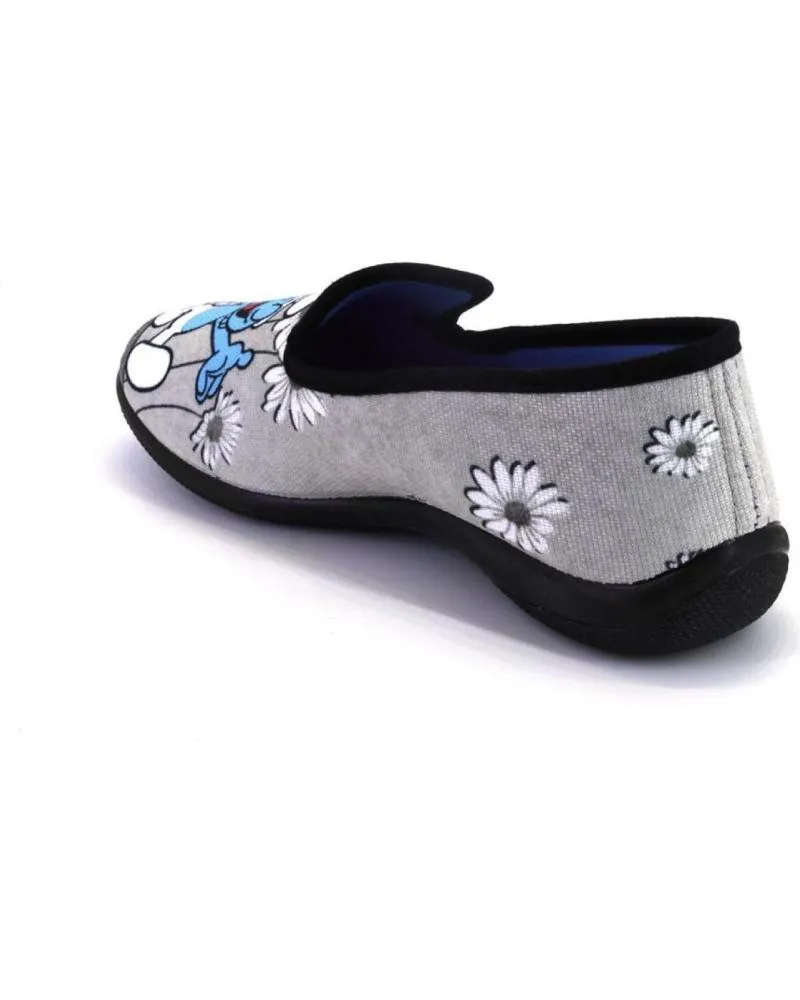 Calzado de casa   de Mujer CARMELO RODRIGUEZ 91 23 ZAPATILLAS DE CASA CERRADA DE MUJER  GRIS