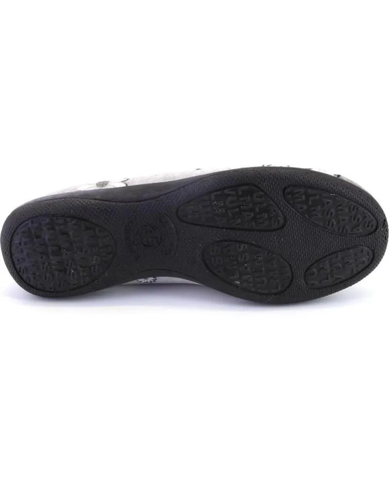 Calzado de casa   de Mujer CARMELO RODRIGUEZ 91 23 ZAPATILLAS DE CASA CERRADA DE MUJER  GRIS