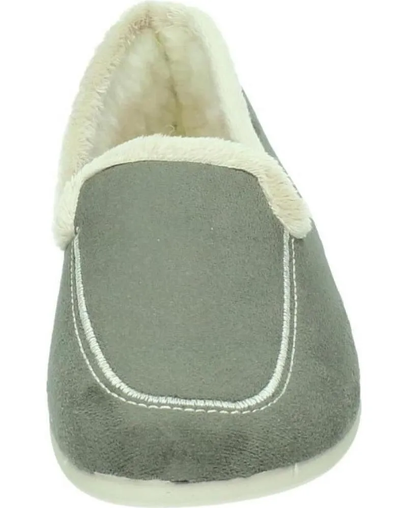 CALZADO DE CASA DE MUJER NORTEÑAS 4320 GRIS