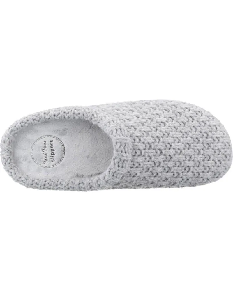 Calzado de casa de Mujer TONI PONS ZAPATILLAS HOGAR MUJER MODELO DOMI SR COLOR GRIS