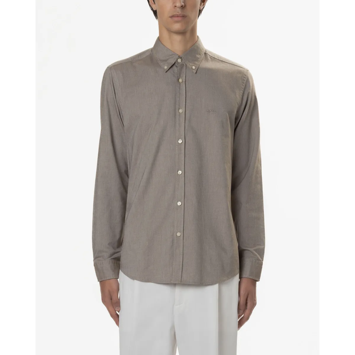 Camisa Boss Rickert Verde