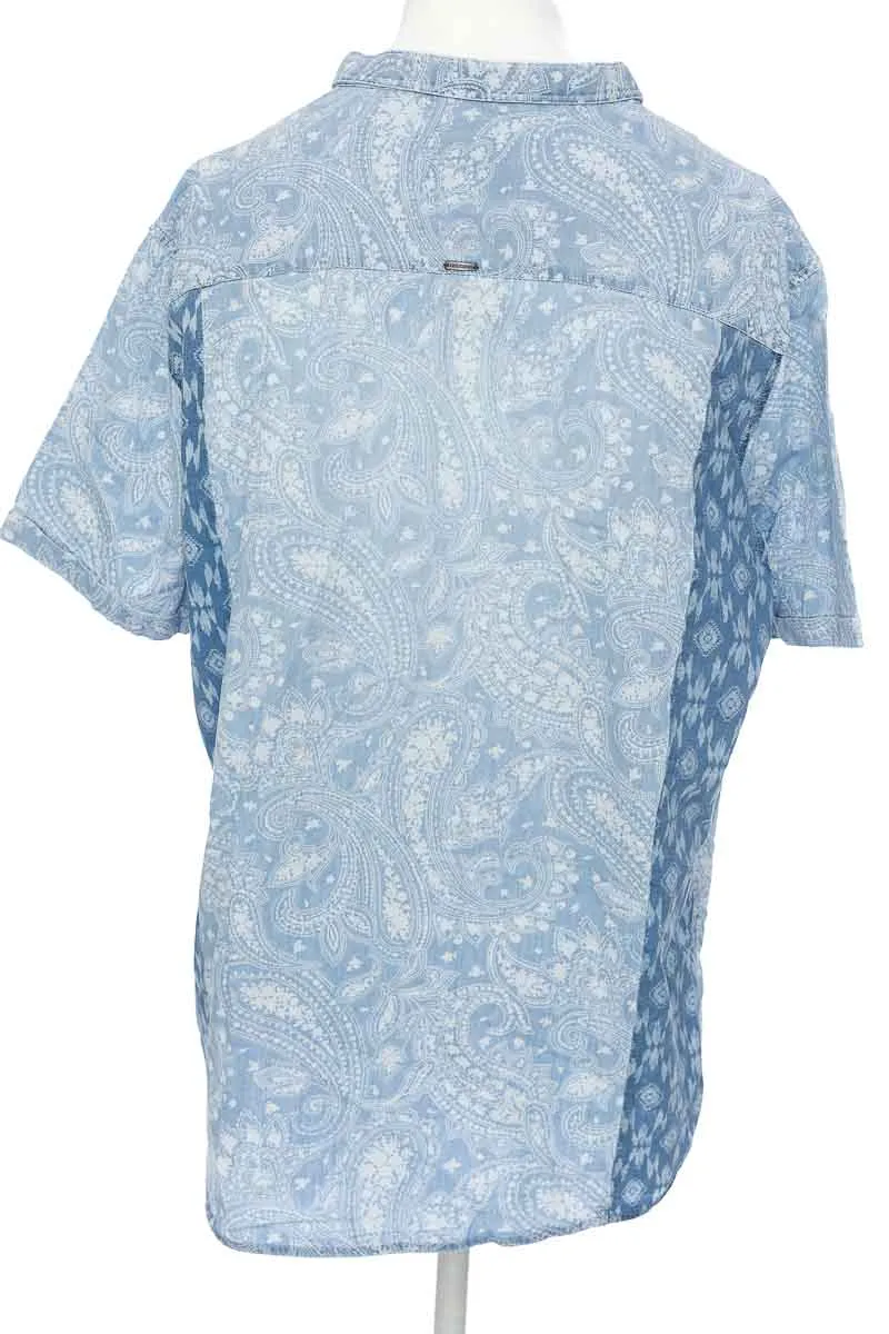 CAMISA COLOR AZUL  AMERICANINO