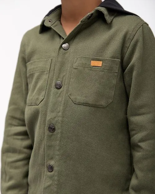 Camisa Niño Justin Verde Aloe