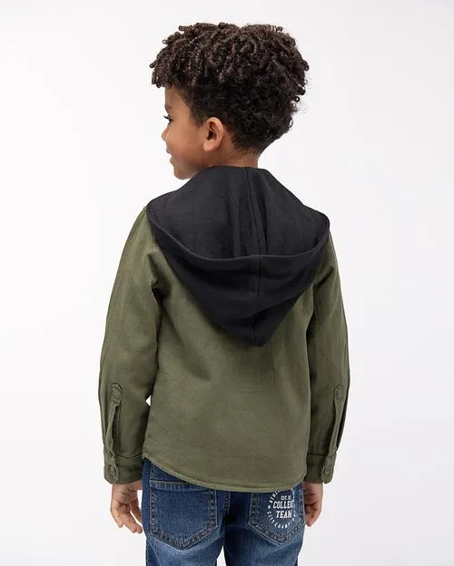 Camisa Niño Justin Verde Aloe