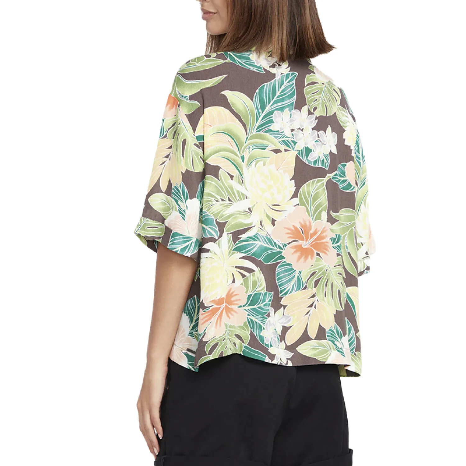 CAMISA VOLCOM EXCAPISM  GRIS