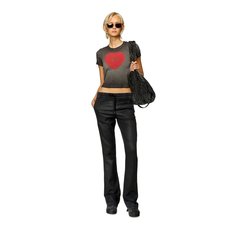 CAMISETA MANGA CORTA PARA MUJER TELE DIESEL