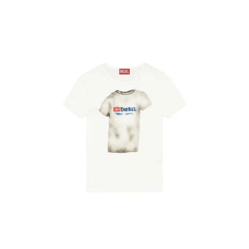 CAMISETA MANGA CORTA PARA MUJER TUNCUTIELONGN18 DIESEL