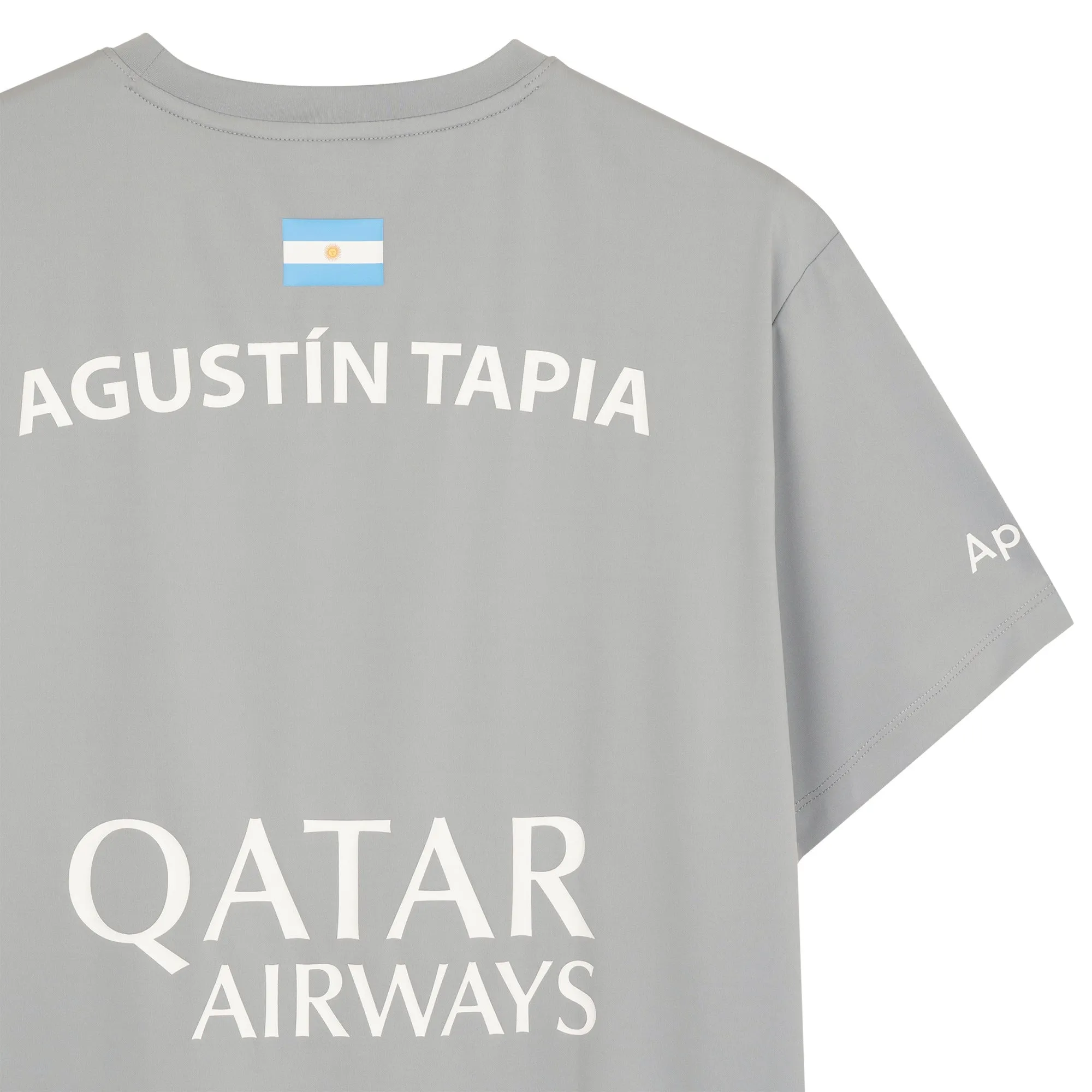 Camiseta Sponsors AT10 Gris de Agustín Tapia