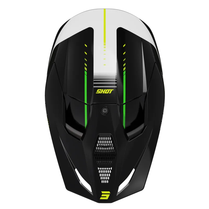 Casco de Cross Shot Furious Peak Verde