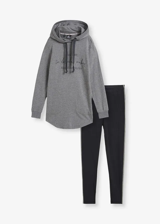 CHANDAL GRIS JASPEADONEGRO