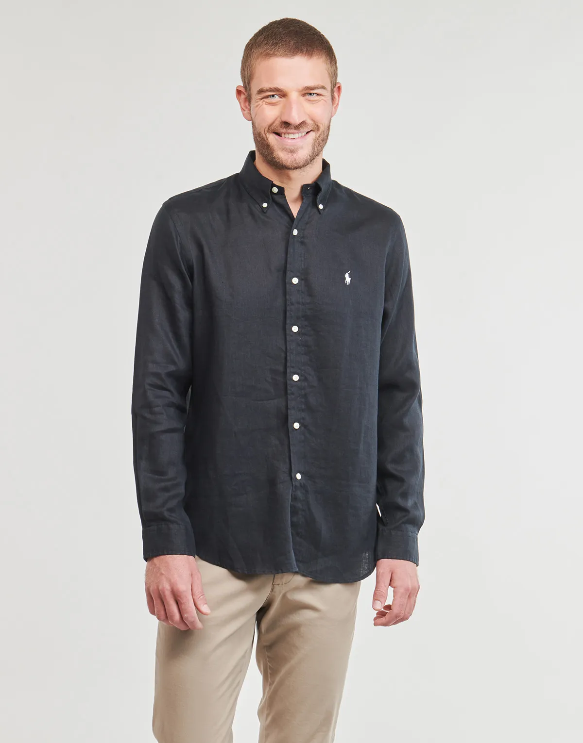 CHEMISE COUPE DROITE EN LIN