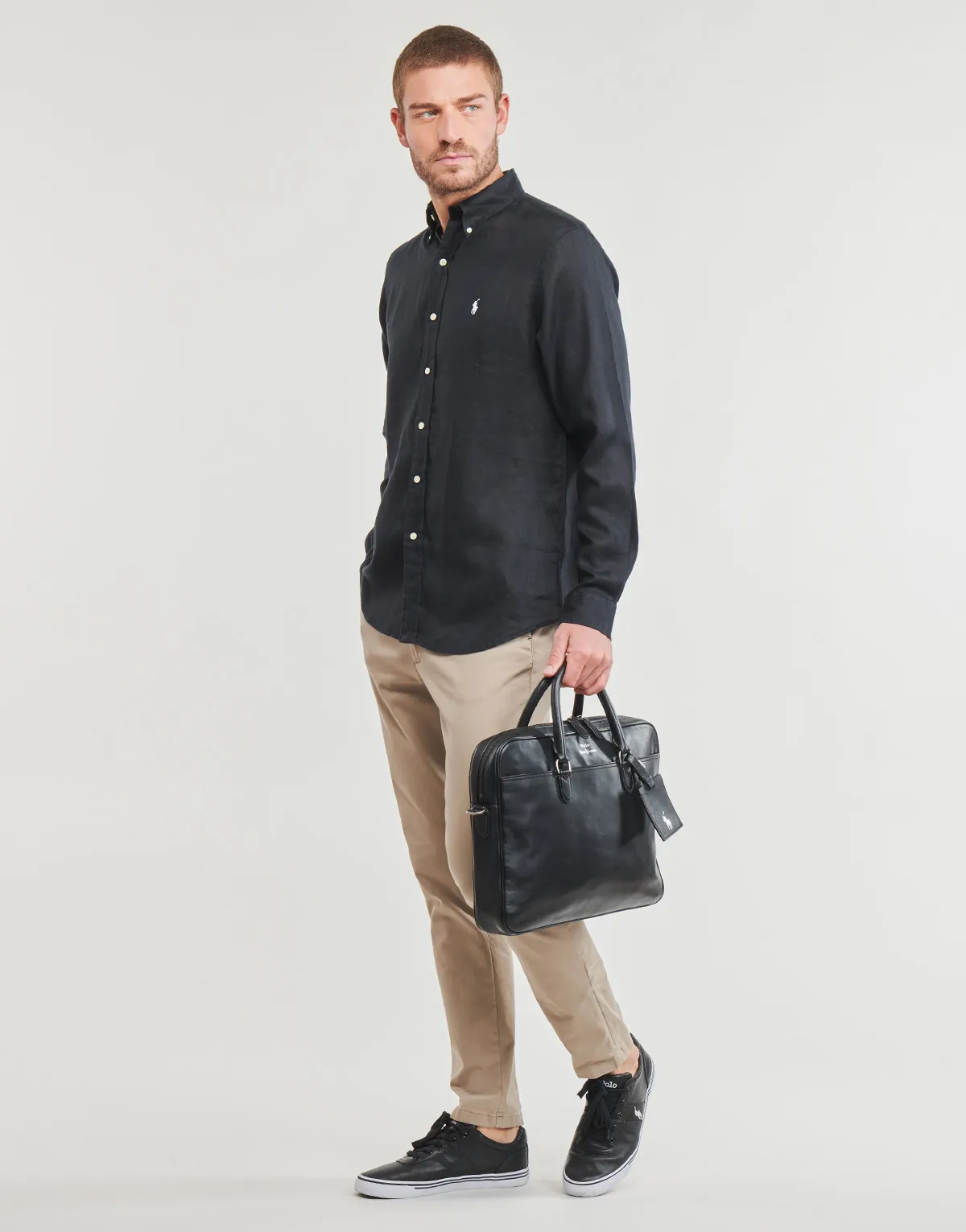CHEMISE COUPE DROITE EN LIN