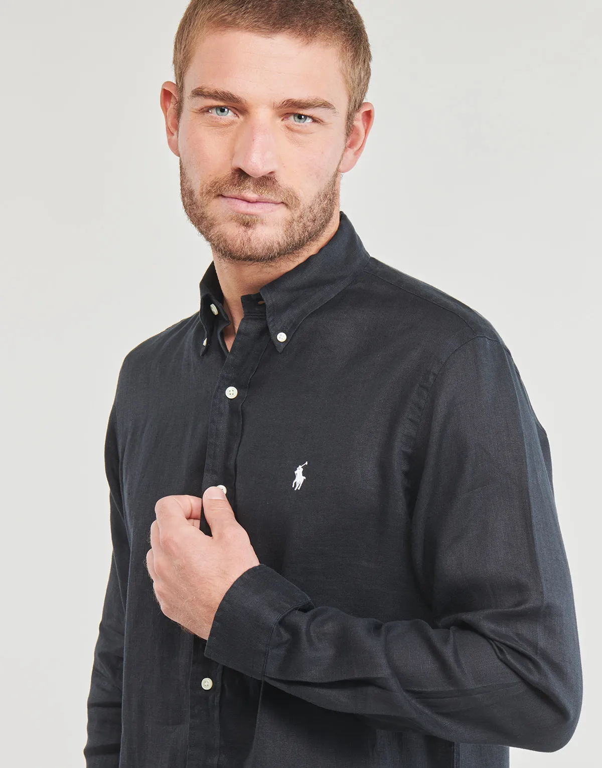 CHEMISE COUPE DROITE EN LIN