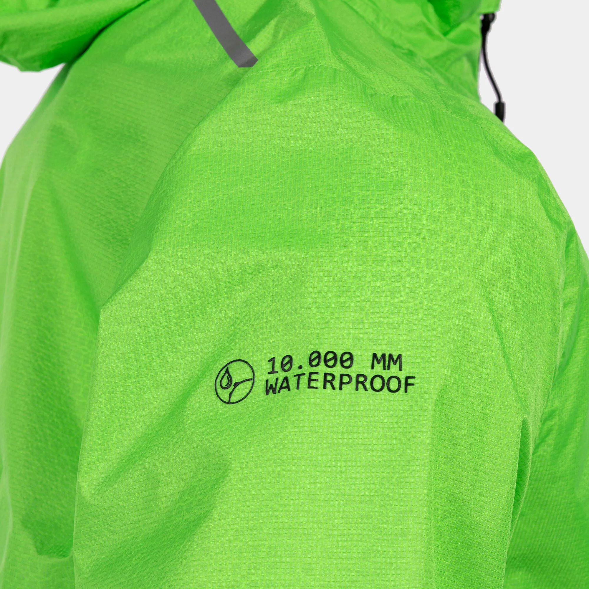 CHUBASQUERO HOMBRE RNIGHT ICONIC VERDE FL&UACUTE;OR