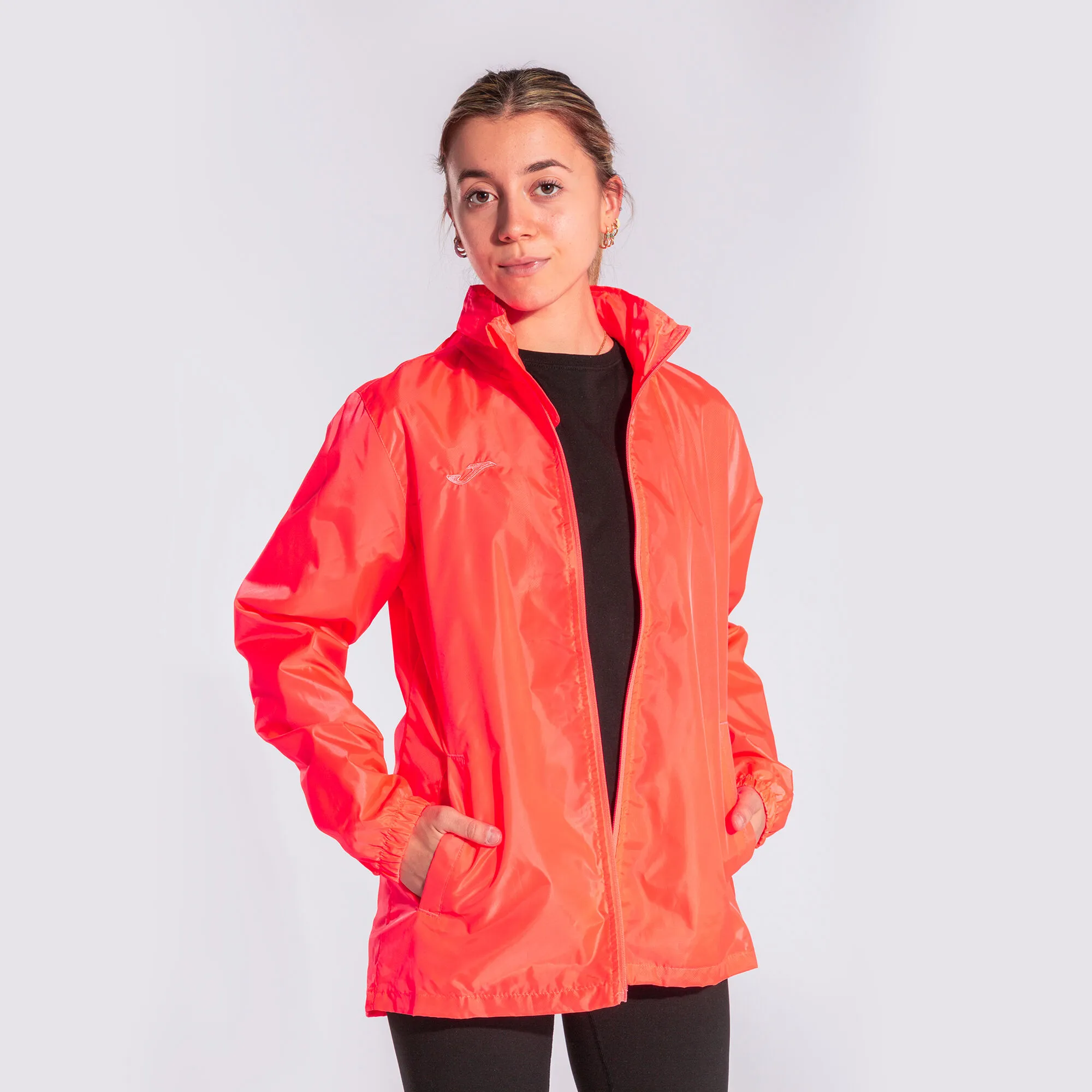 Chubasquero mujer Galia coral