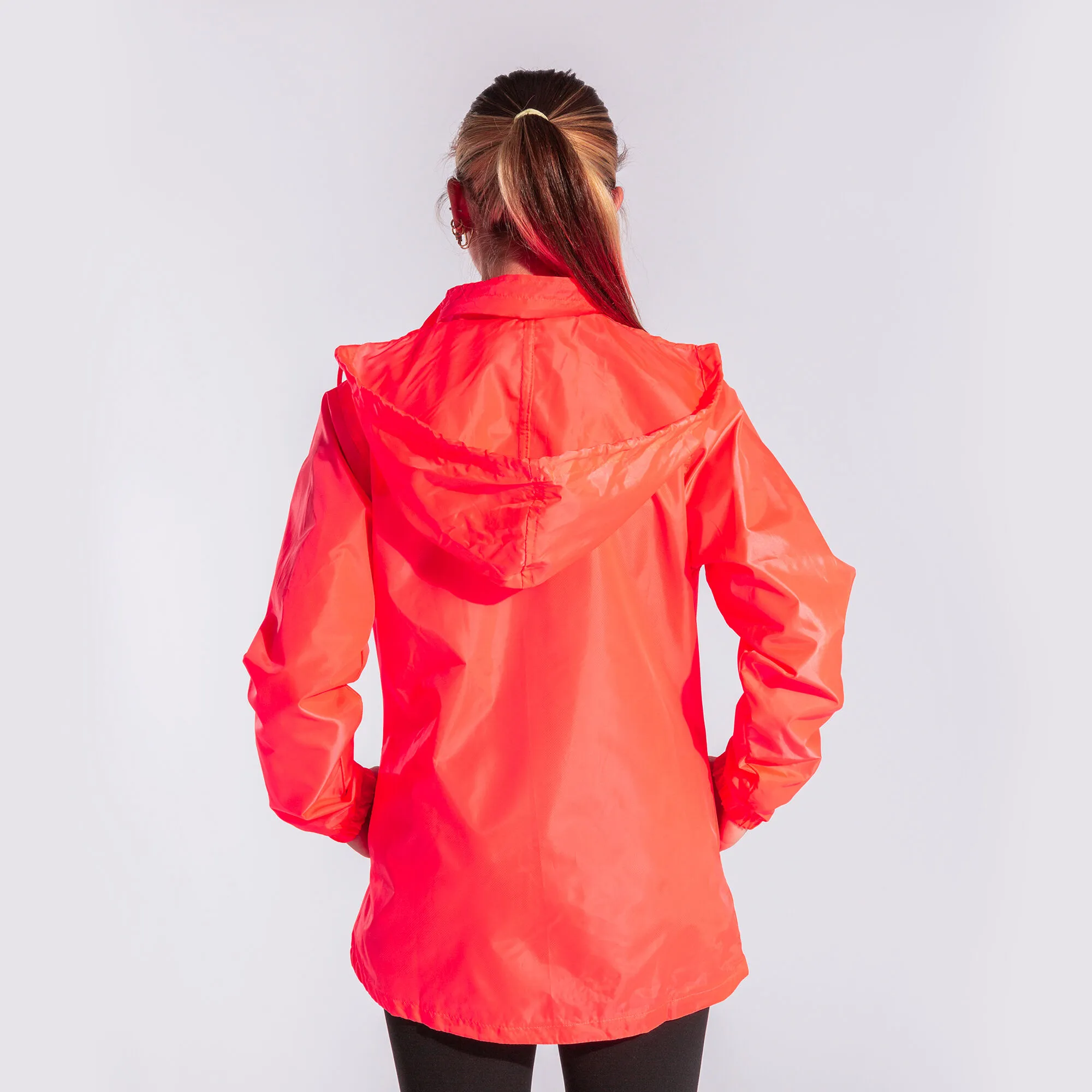 Chubasquero mujer Galia coral