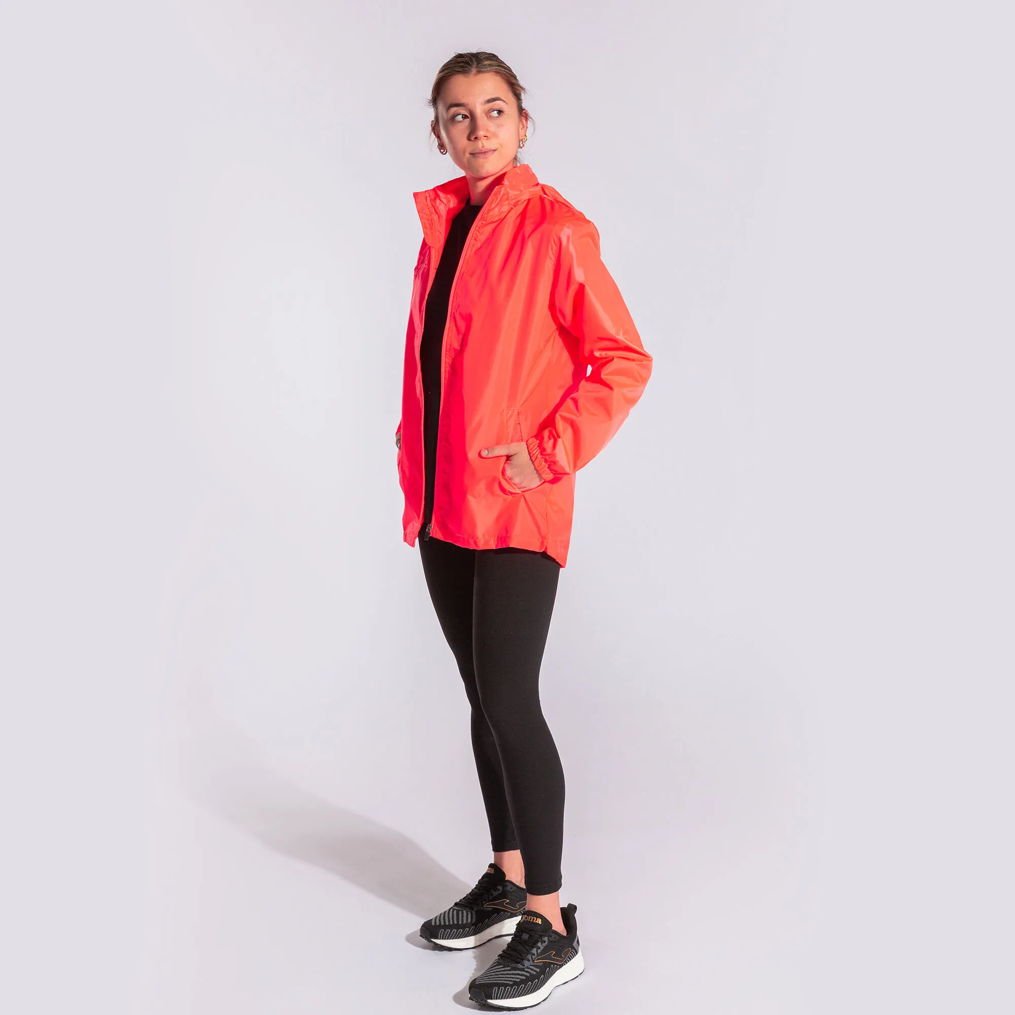Chubasquero mujer Galia coral