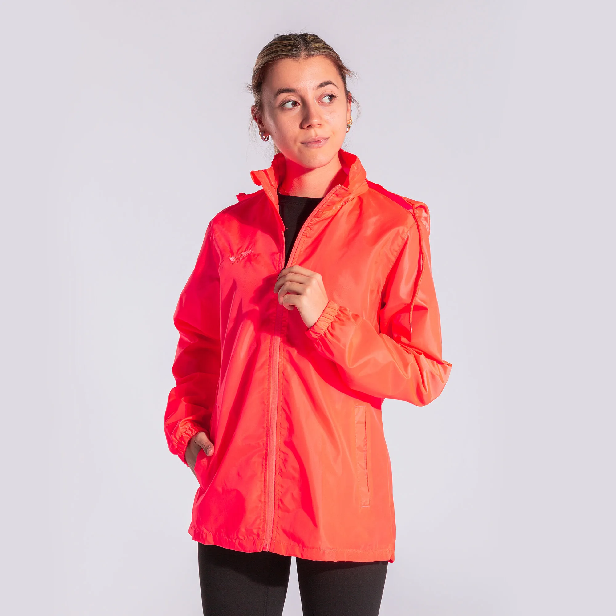 Chubasquero mujer Galia coral