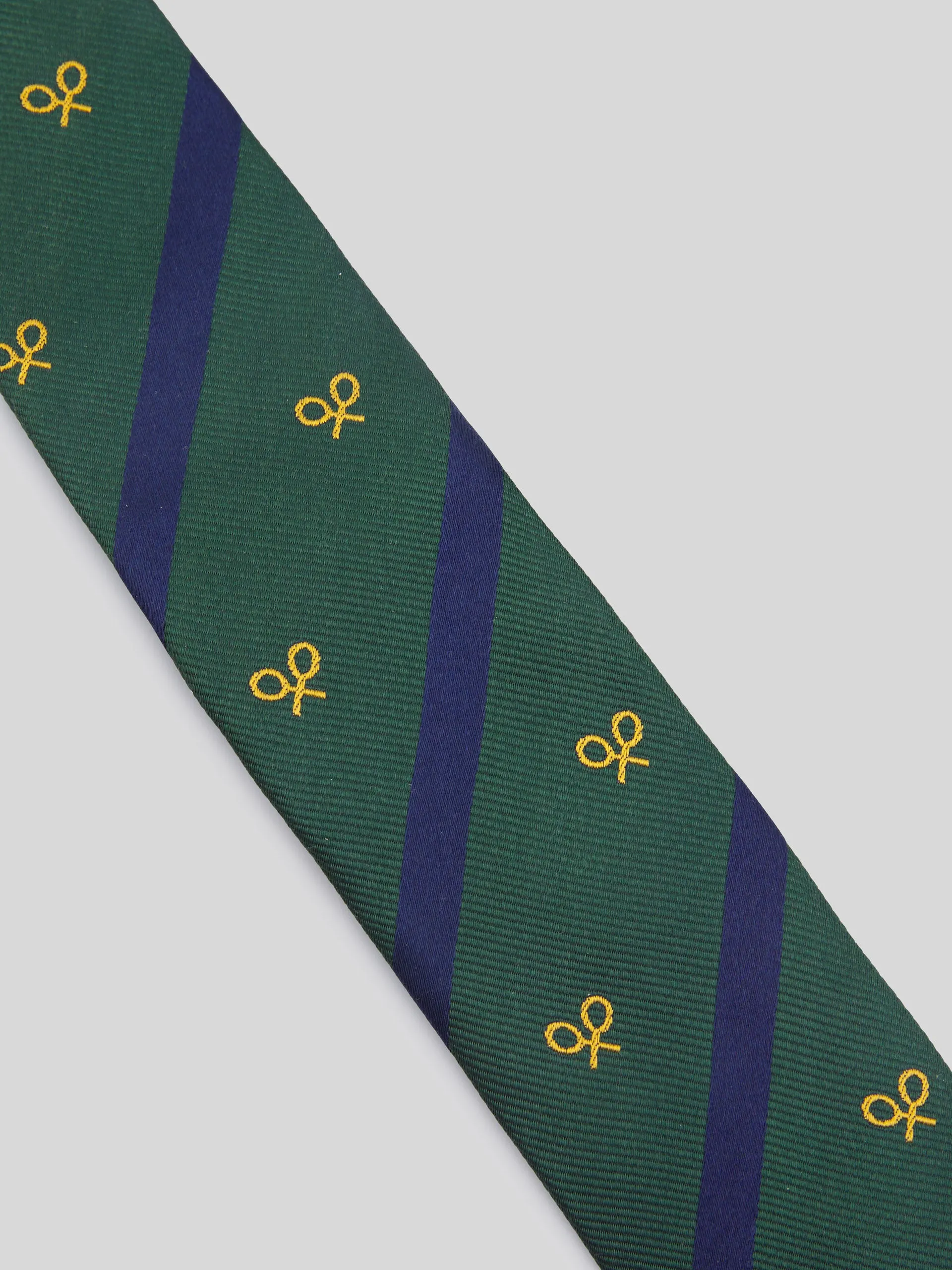 Corbata kids regimental verde