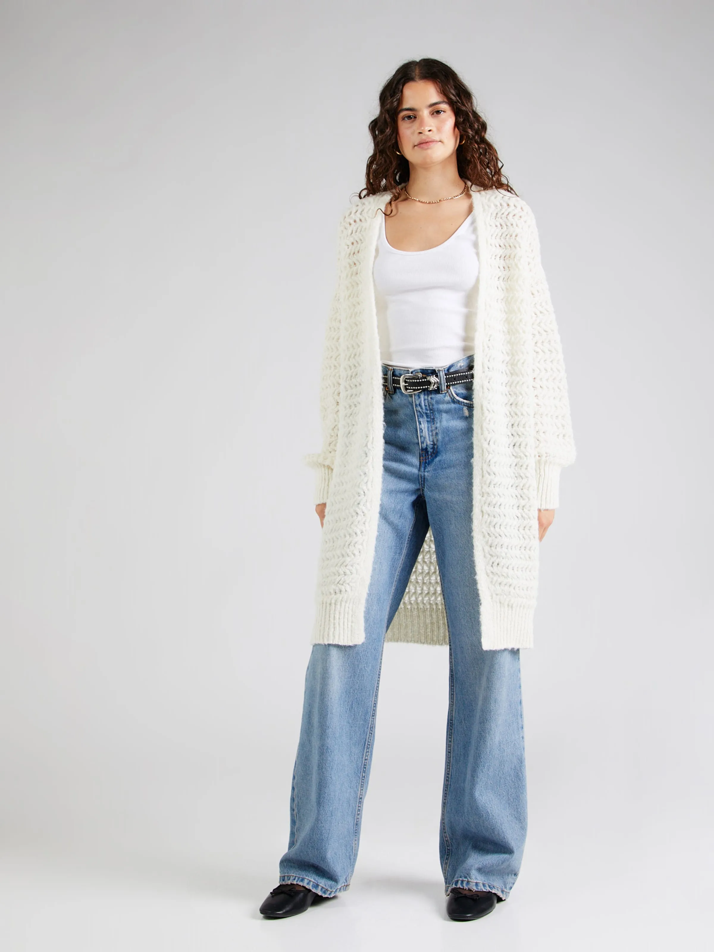 Cárdigan Frogbox en Offwhite