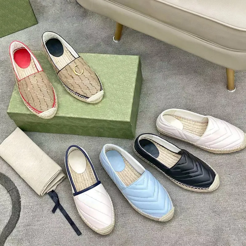 DESIGNER TOILE ESPADRILLES PRINTEMPS PRINTEMPS DESIGNER FEMMES MOCASSINS 100% CUIR VéRITABLE MATELASSE TAILLE EU3442 MOCASSINS 