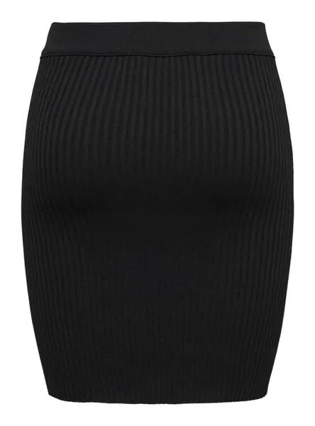 Falda Only Lisa Negro para Mujer