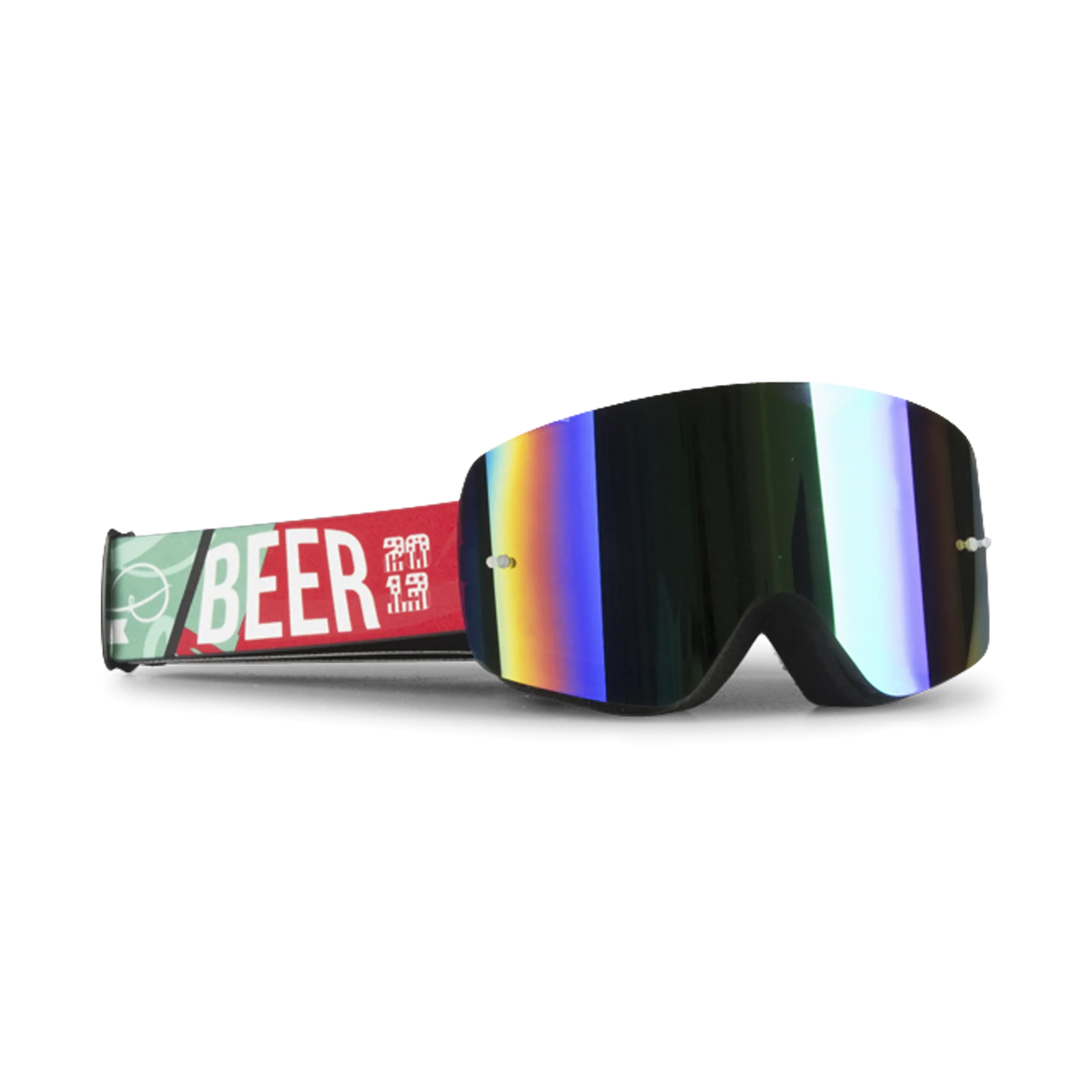 GAFAS DE CROSS RAVEN EDGE BEER  ESPEJO VERDE
