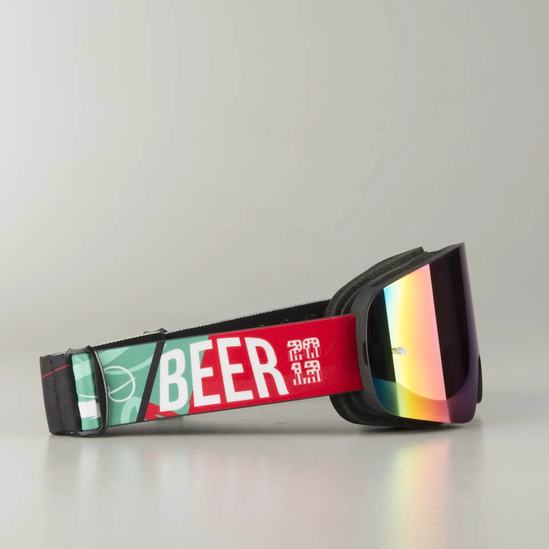 GAFAS DE CROSS RAVEN EDGE BEER  ESPEJO VERDE