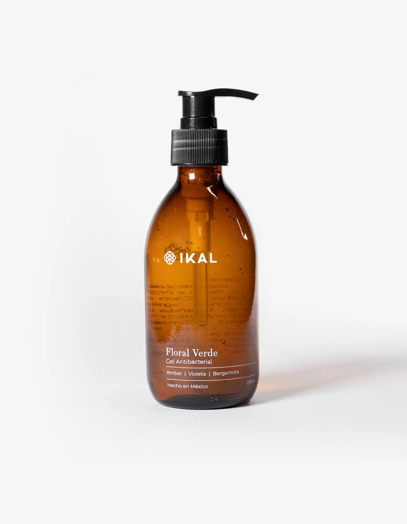 Gel Antibacterial Floral Verde