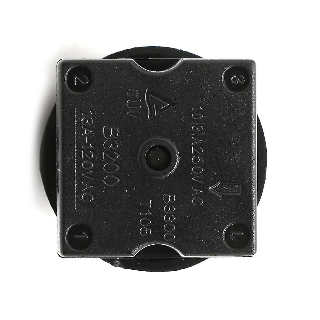 Interruptor rotativo selector de ventilador para electrodomésticos 4 posiciones de 3 velocidades