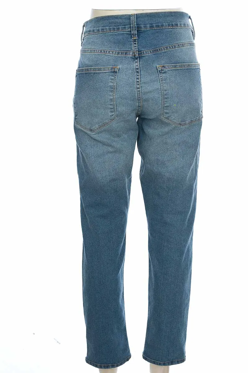 JEAN COLOR AZUL  TENNIS