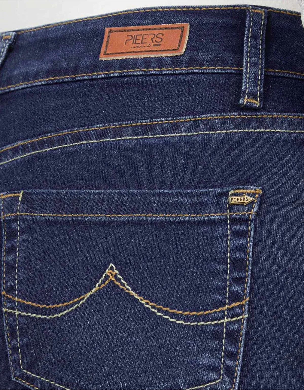 Jean skinny azul tiro alto mm