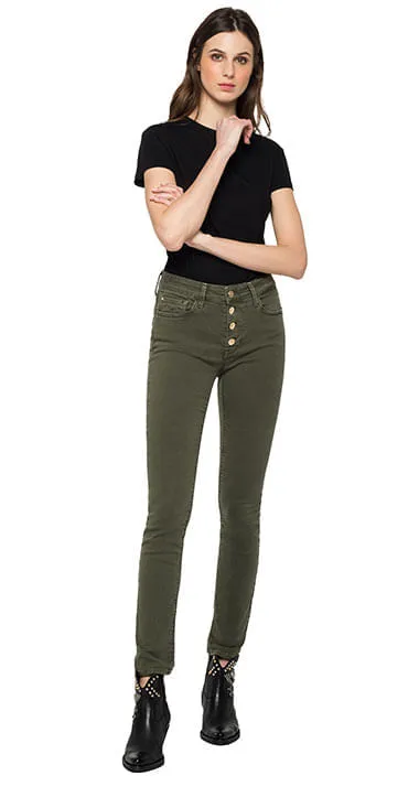 Jean Stretch Para Mujer Luzien Replay 30005