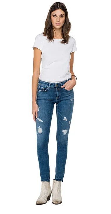 Jean Stretch Para Mujer New Luz Replay 33689