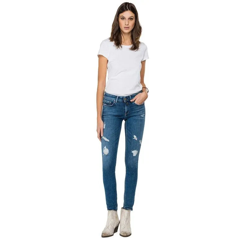 Jean Stretch Para Mujer New Luz Replay 33689