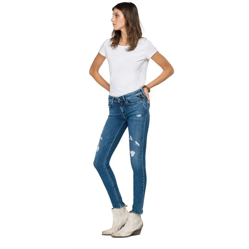 Jean Stretch Para Mujer New Luz Replay 33689