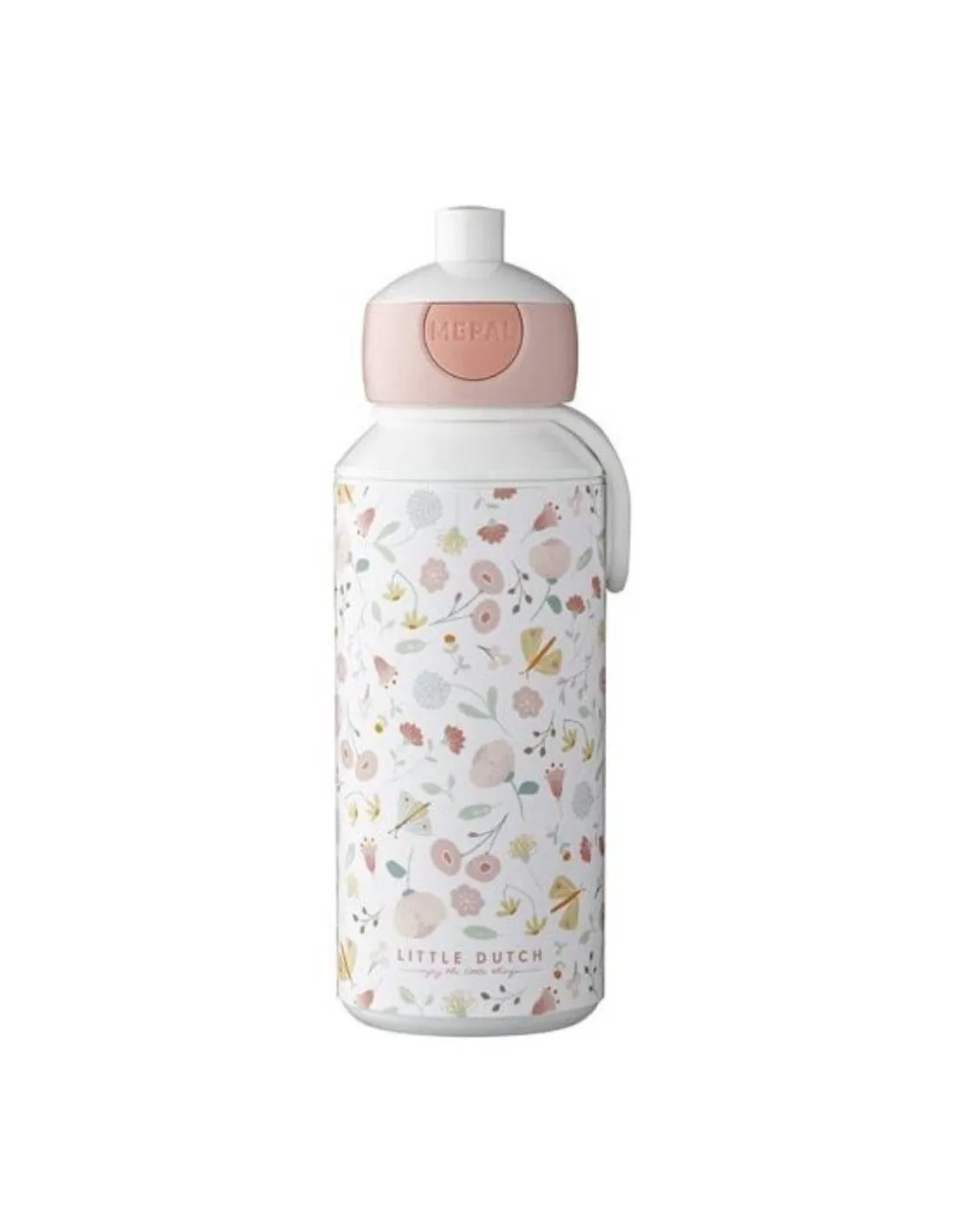 LITTLE DUTCH  BOTELLA CAMPUS POPUP FLORES Y MARIPOSAS